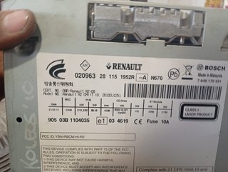 SISTEMA AUDIO / RADIO CD RENAULT KOLEOS I 281151952R
