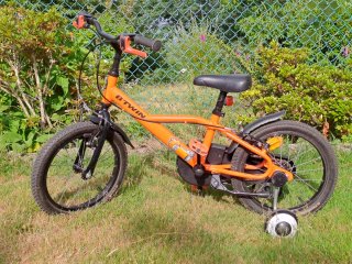 Bicicleta Infantil 16 B'Twin Naranja