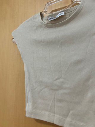 Top Zara Beige