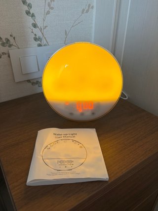Lámpara Despertador Luz Solar Simulación Amanecer