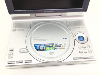 reproductor dvd portatil panasonic dvd-lx9
