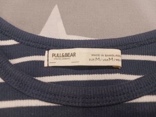Top rayas Pull&Bear mujer.