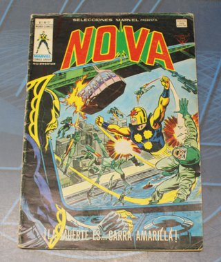 Marvel Comics. Nova #37, 1979. “La muerte es... Garra Amarilla”. Mundi-Comics.