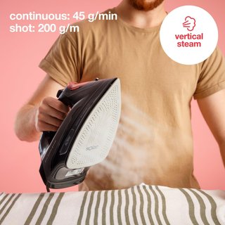 Solac plancha vapor potente suela cerámica