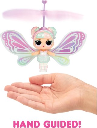 L.O.L. Surprise muñeca alas voladoras recargable