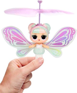 L.O.L. Surprise muñeca alas voladoras recargable