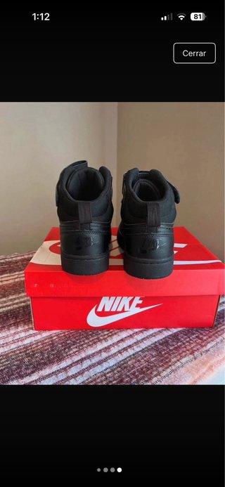 Zapatillas Nike Negras Mid Top