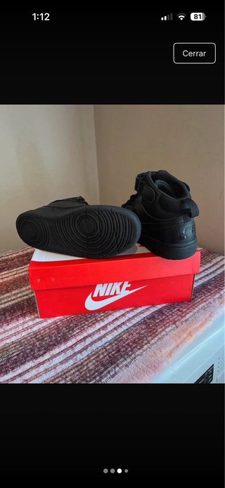 Zapatillas Nike Negras Mid Top