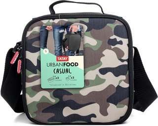 Tatay bolsa térmica porta alimentos camuflaje