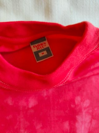 Camiseta Tie Dye Unisex Roja