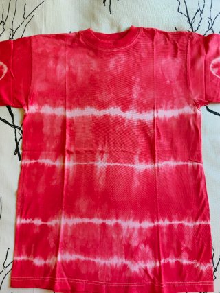 Camiseta Tie Dye Unisex Roja