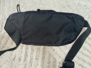 Borsa a spalla The North Face nera e grigia