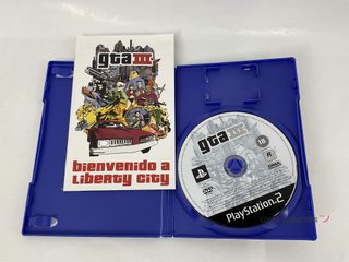 grand theft auto iii ps2