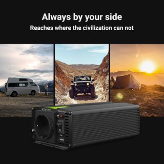Invertitore Green Cell B0719JMNQ8 300W da 12V a 220V con USB