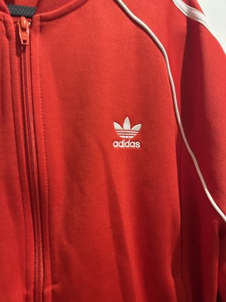 Chaqueta Adidas Superstar Roja Talla M
