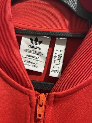 Chaqueta Adidas Superstar Roja Talla M