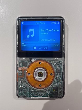 iPod Video 5.5 256GB Rockbox iFlash 2000mAh
