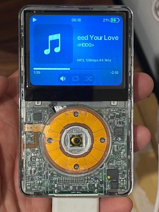 iPod Video 5.5 256GB Rockbox iFlash 2000mAh