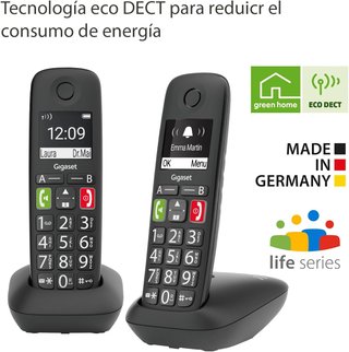 Gigaset telefono cordless con tasti grandi