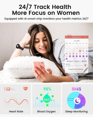 Smartwatch Sanorum donna salute e sport