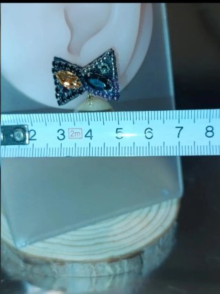 Pendientes Gargle Cristales y Perlas Sintéticas