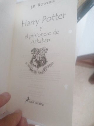 3 novelas Harry Potter. J. K. Rowling. Muy usadas