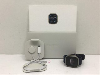 apple watch ultra 2 49mm (gps 4g) titanio