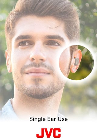 JVC auriculares inalámbricos cómodos resistentes