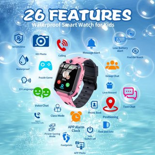 Orologio intelligente per bambini GPS chiamate impermeabile