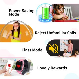 Orologio intelligente per bambini GPS chiamate impermeabile