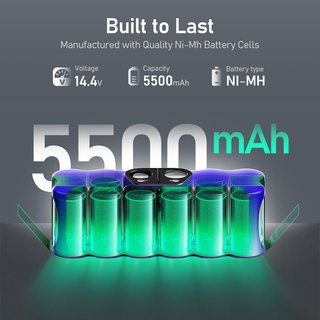 Batteria Morpilot 5500mAh per Roomba serie
