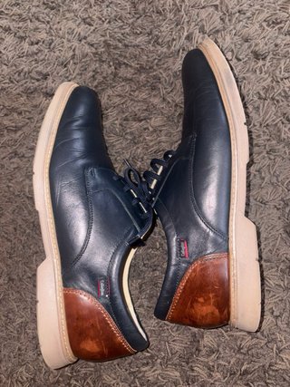 Scarpe Callaghan uomo pelle nere marroni