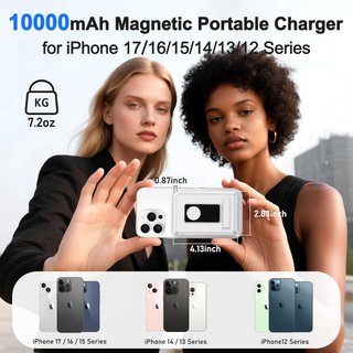 Powerbank magnetico Vexnara con ricarica rapida per iPhone