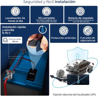 Localizzatore GPS Salind per veicoli 4G