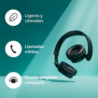Philips TAH4209BL auriculares bluetooth ligeros