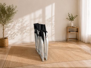 2 sillas plegables de aluminio para camping