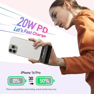 Powerbank portatile iWALK con ricarica rapida 20W