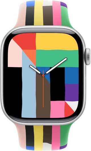 Apple Watch cinturino sportivo bianco S/M