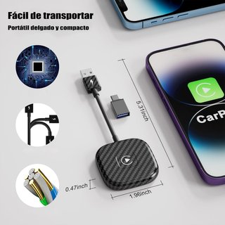 Adattatore CarPlay wireless plug and play [SLNR]