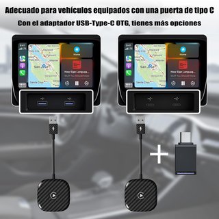 Adattatore CarPlay wireless plug and play [SLNR]