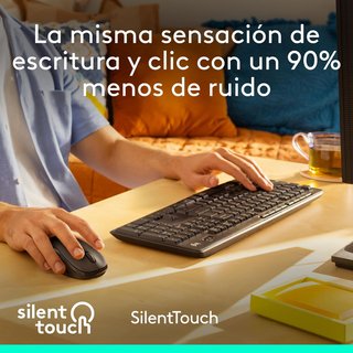 Logitech MK295 teclado y ratón inalámbricos