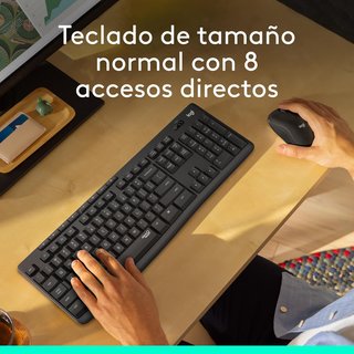 Logitech MK295 teclado y ratón inalámbricos