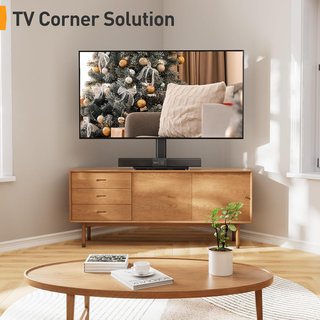 Perlegear soporte TV giratorio ajustable 26-60"