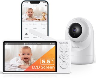 - Cámara vigilancia bebé con pantalla LCD