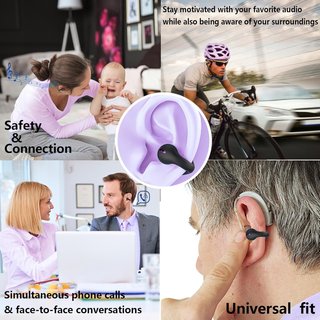 Auriculares Bluetooth deportivos abiertos