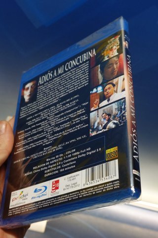 Blu-ray adiós a mi concubina nuevo