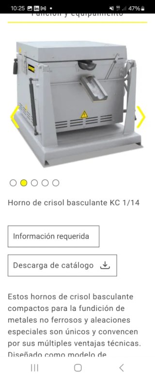 Horno Fusión Nabertherm K 4/13