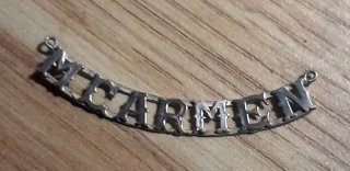 Colgante Plata Ley Nombre Carmen