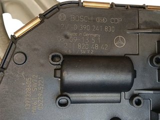 MOTOR LIMPIA DELANTERO MERCEDES-BENZ CLASE E (BM