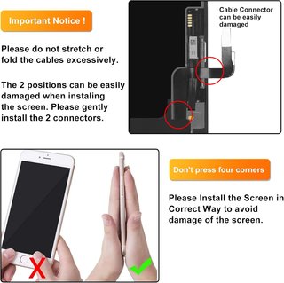 Schermo tattile di ricambio per iPhone 12 3D